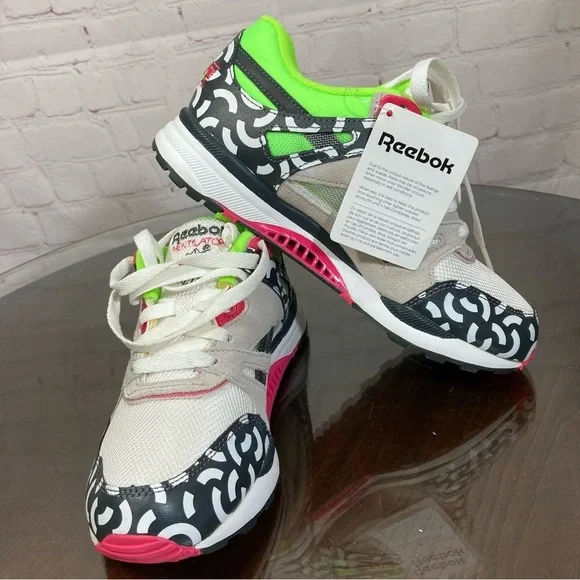 6 Reebok Hexalite Ventilator Sneakers. Mesh Suede & Rubber. Net. No box - Picture 10 of 15